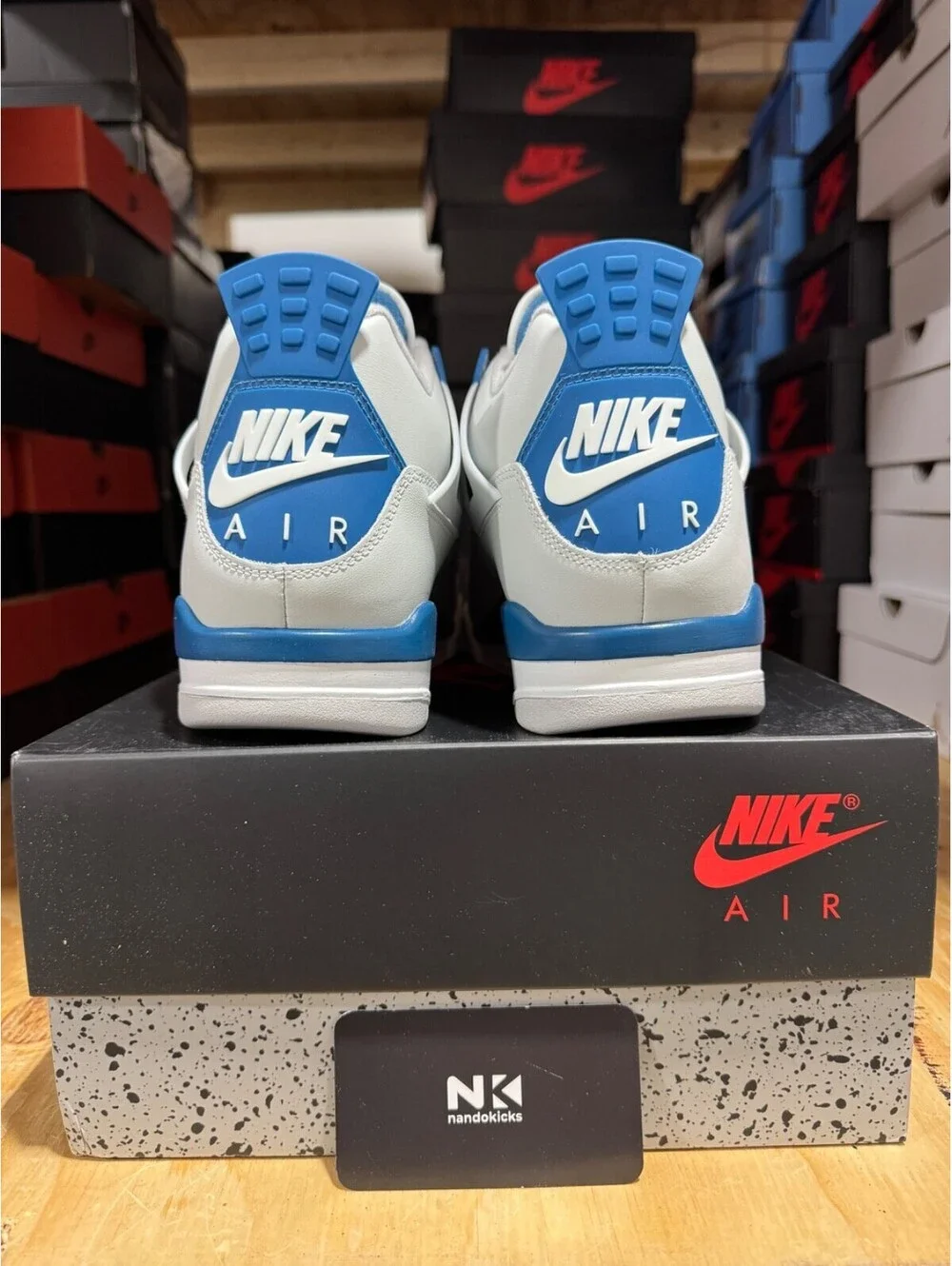 Air Jordan 4 Retro 'Military Blue' 2024 FV5029-141 BRAND NEW MENS SIZE 9